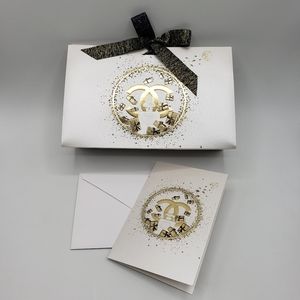 CHANEL Holiday Gift Bag with Card